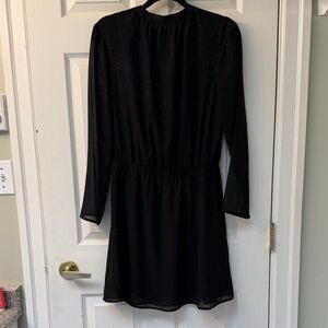 Oak and Fort open back galaxy mini-dress